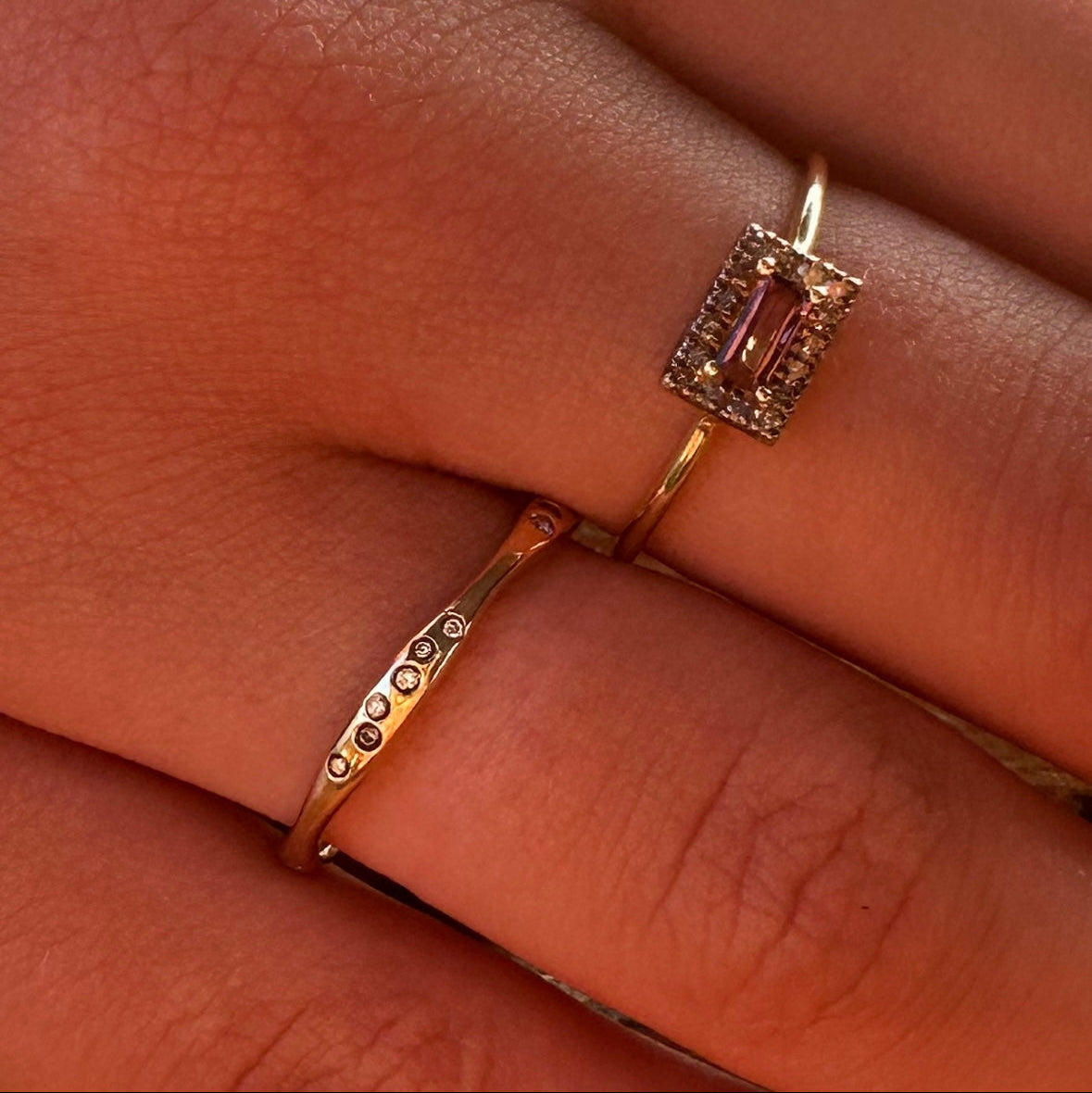 Bague Gina pink