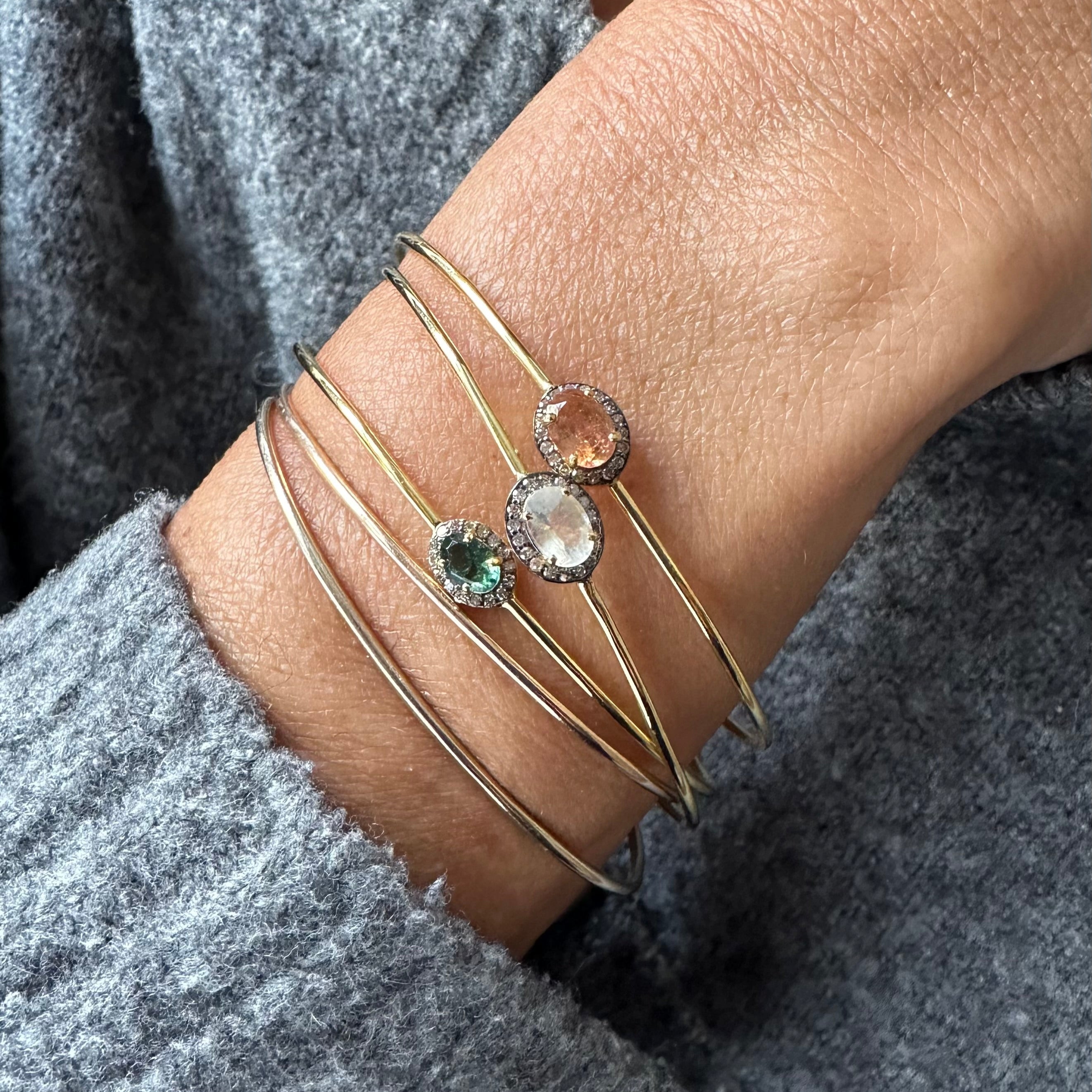 Bracelet jonc Victoria