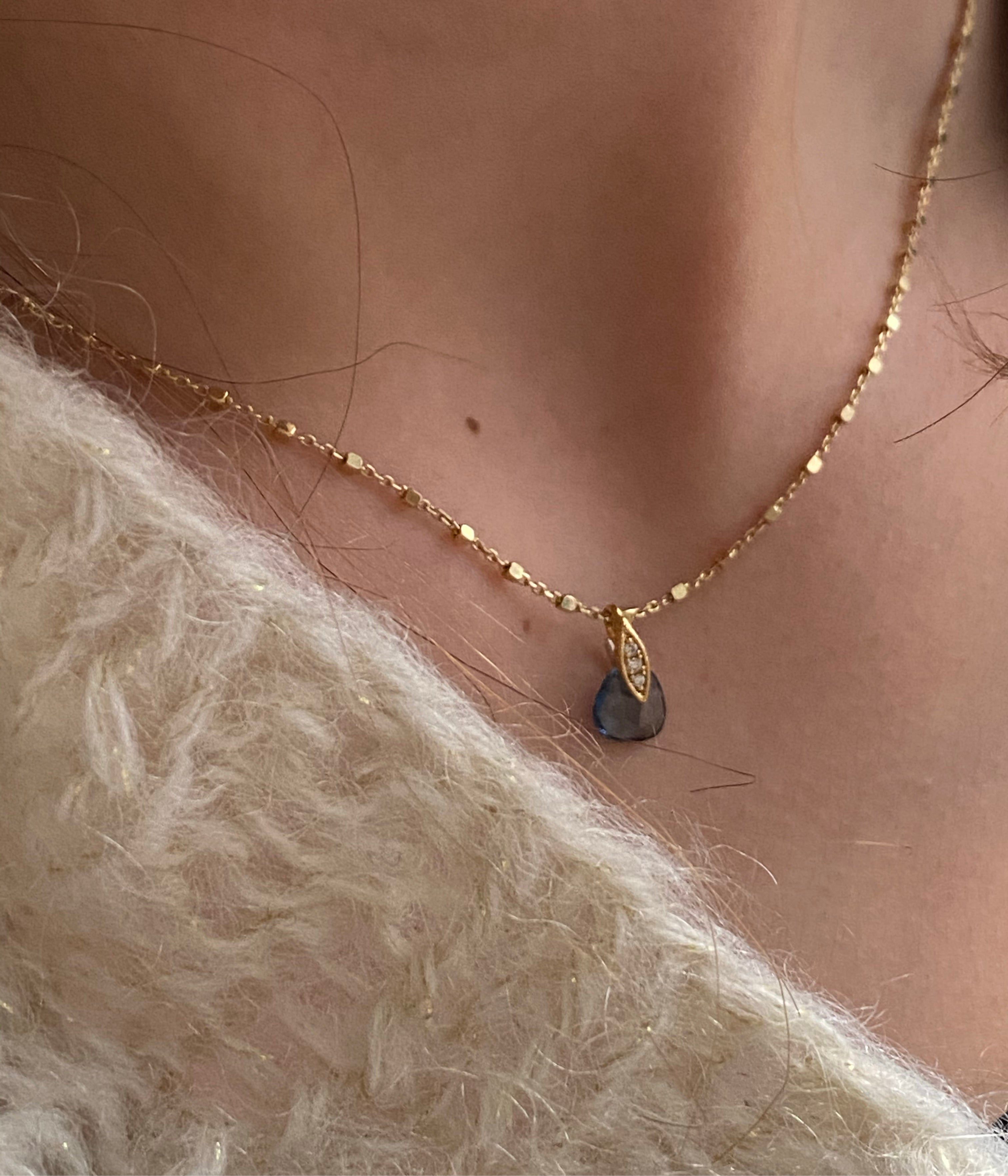 Collier Udaipur topaze
