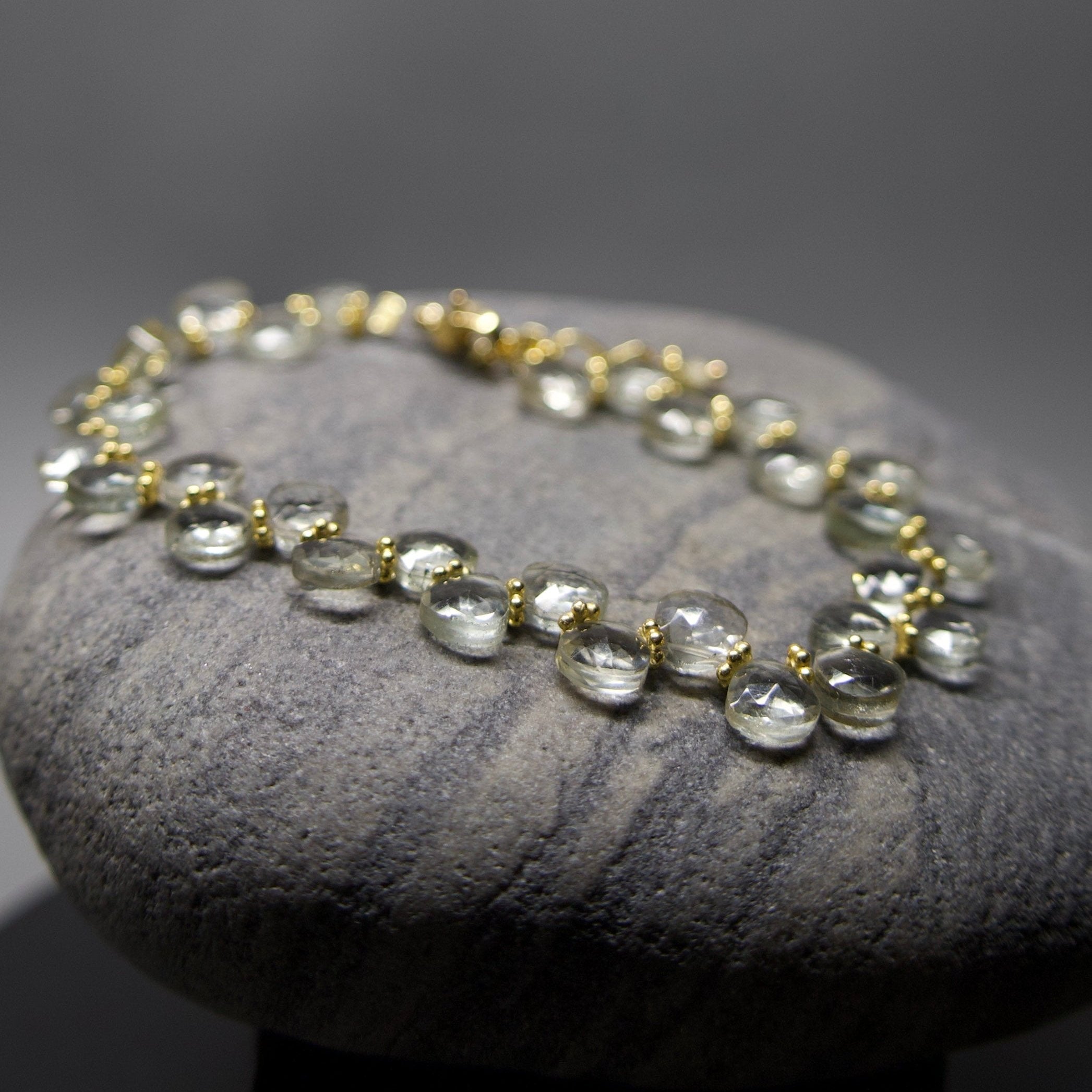 Bracelet Inès péridot