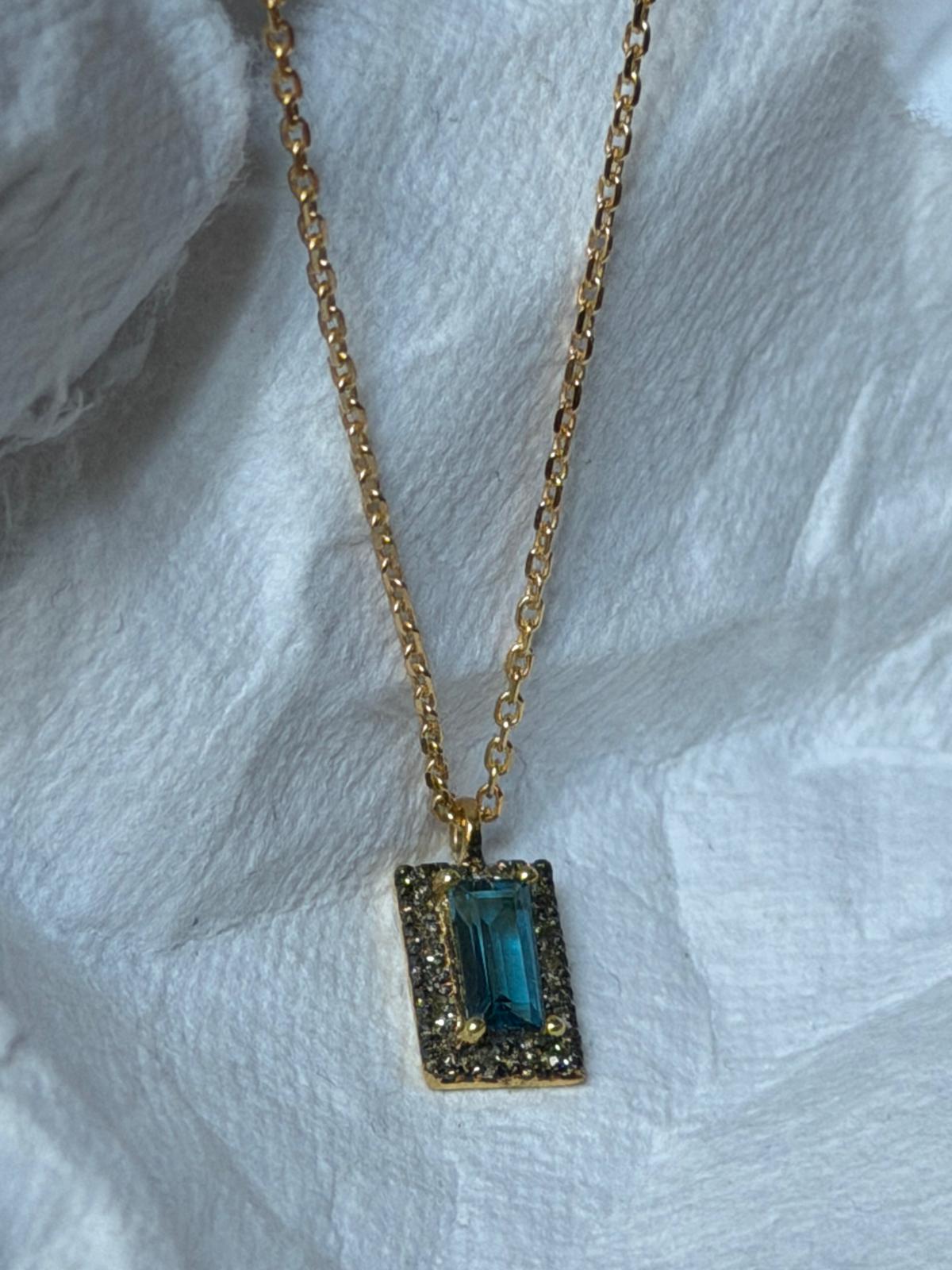 Collier Gina London Topaze