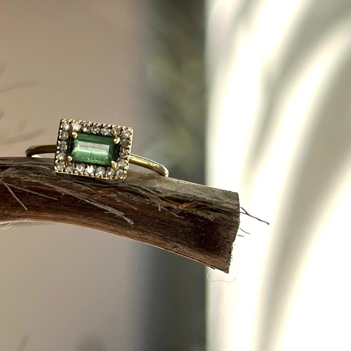 Bague Gina Verte
