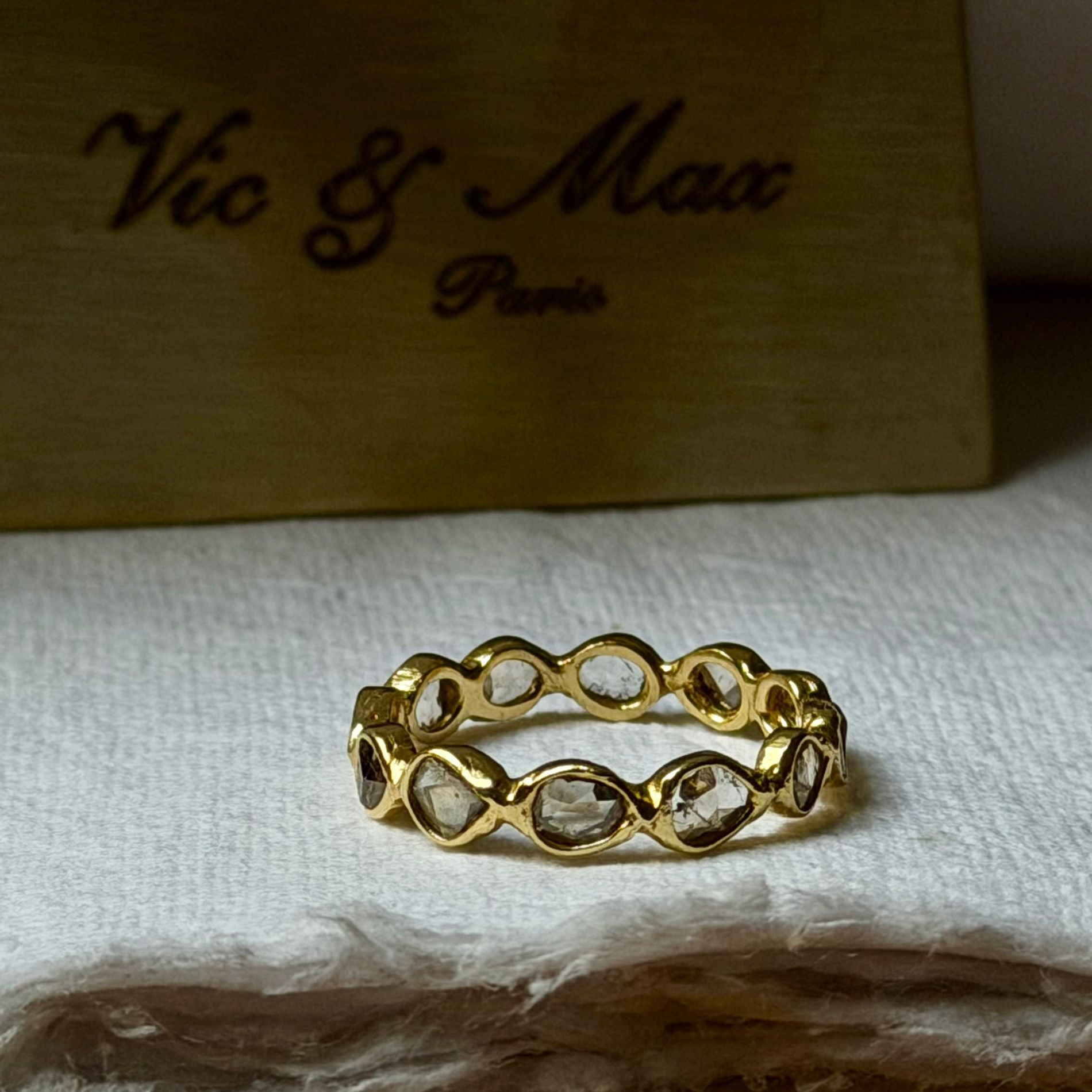 Bague Alliance polki