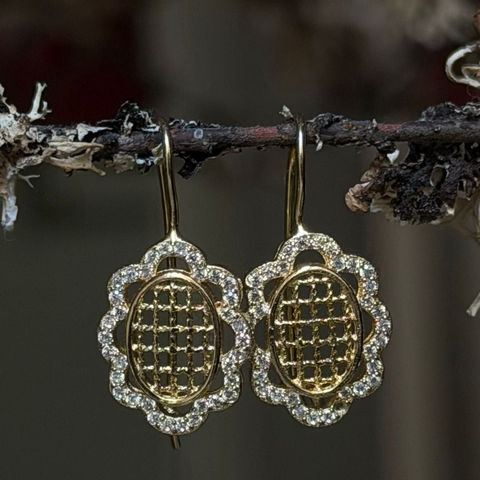 Boucles d’oreilles Tennis