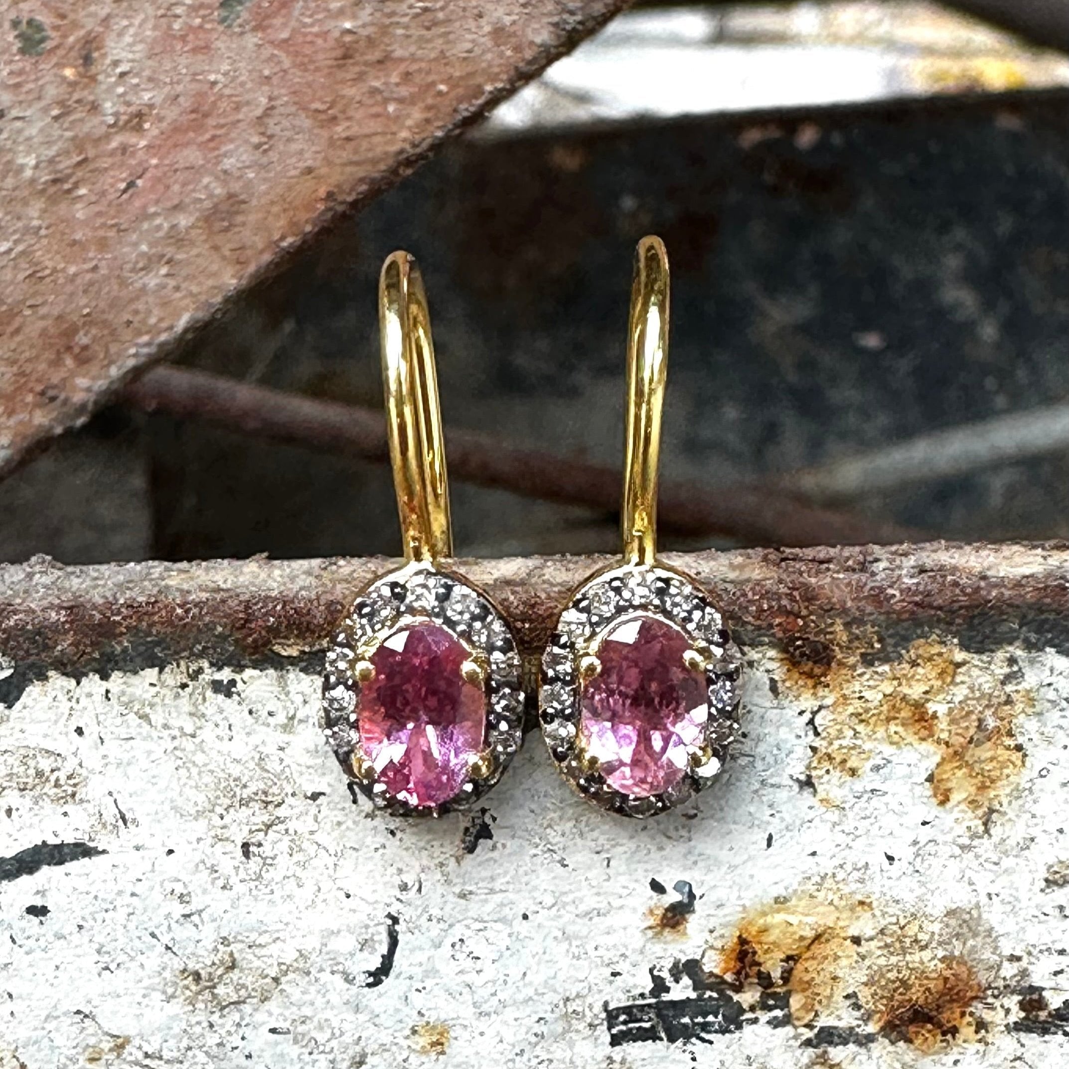 Boucles d’oreilles Victoria Pink