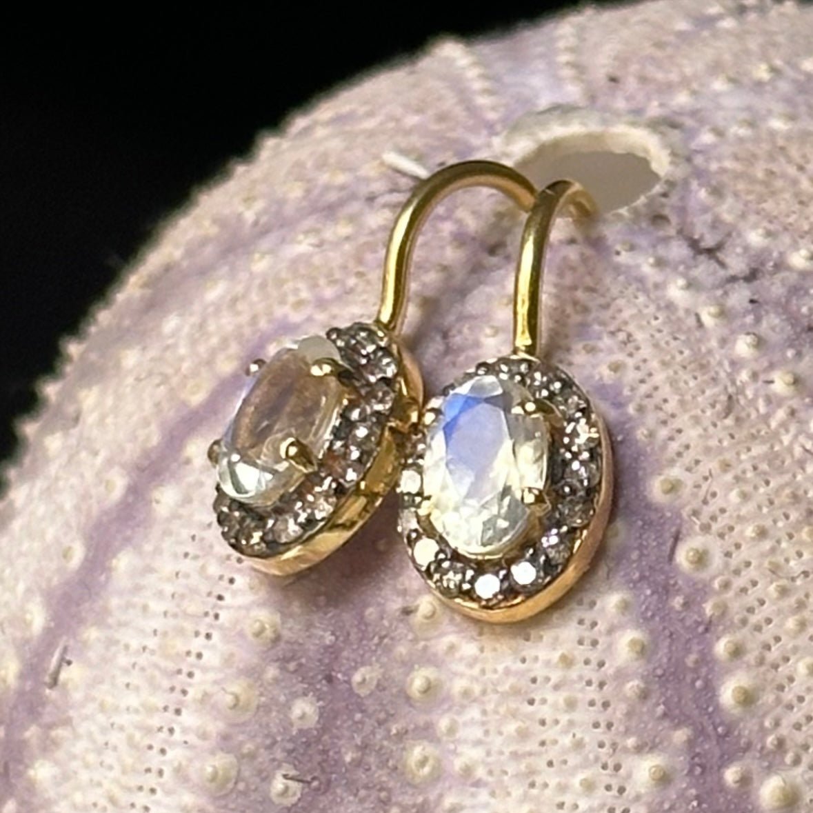 Boucles d’oreilles Victoria pierre de Lune