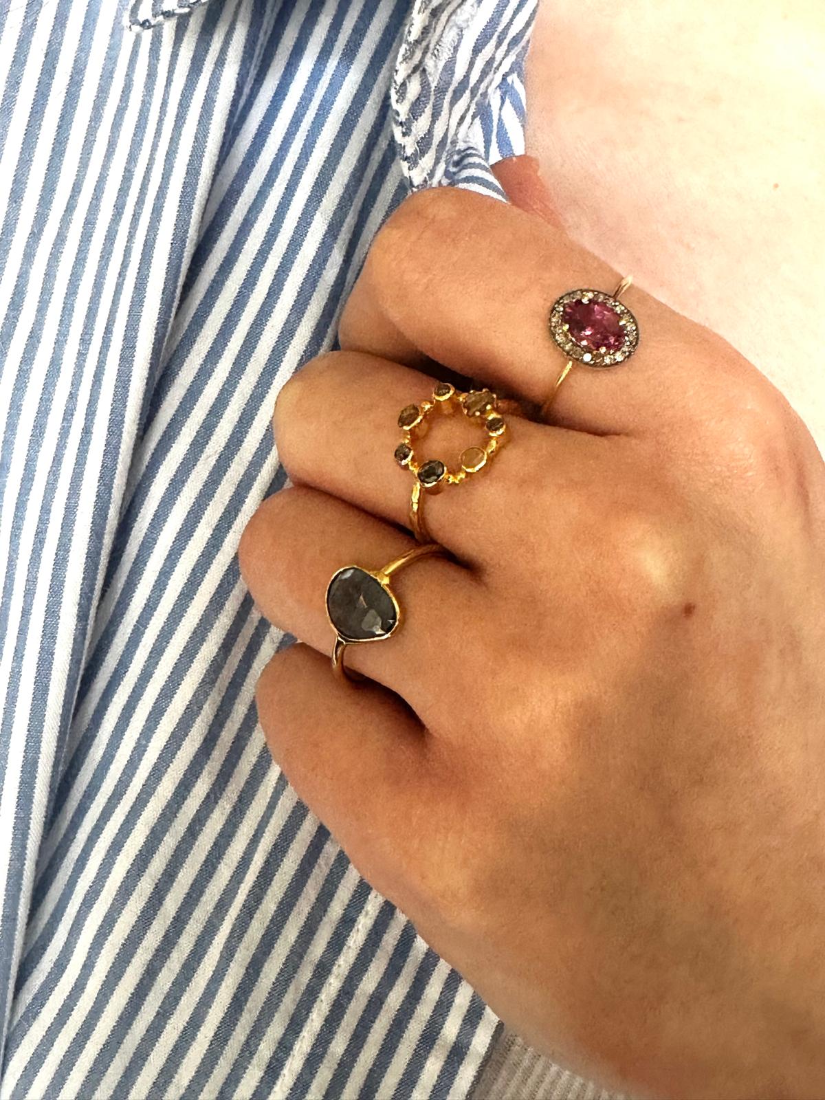 Bague Victoria pink