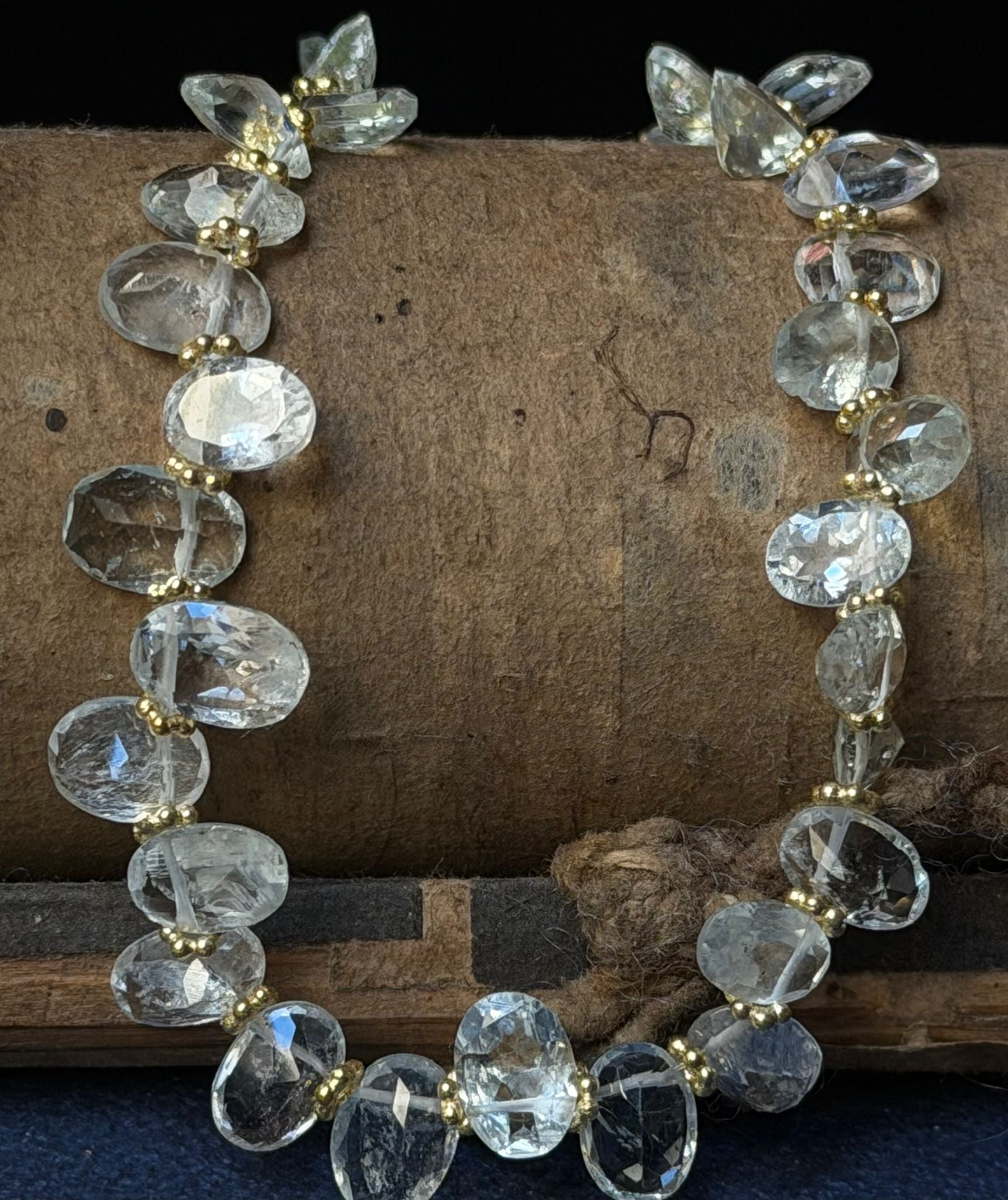 Bracelet aigue-marine