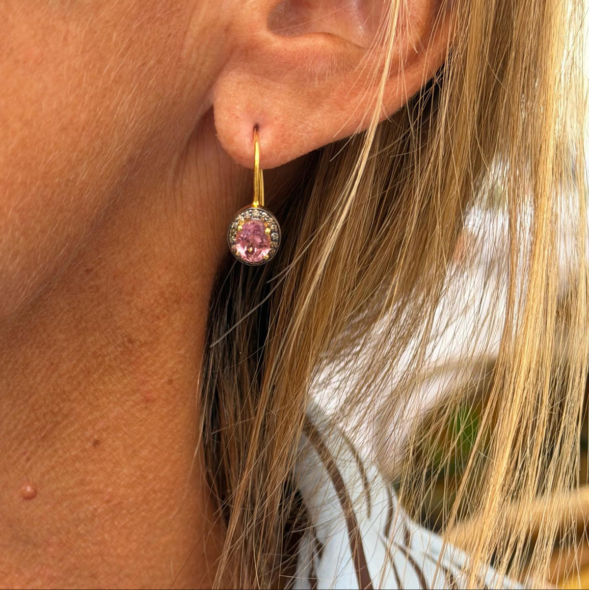 Boucles d’oreilles Victoria Pink