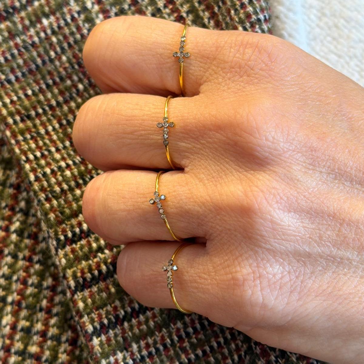 Bague Croix